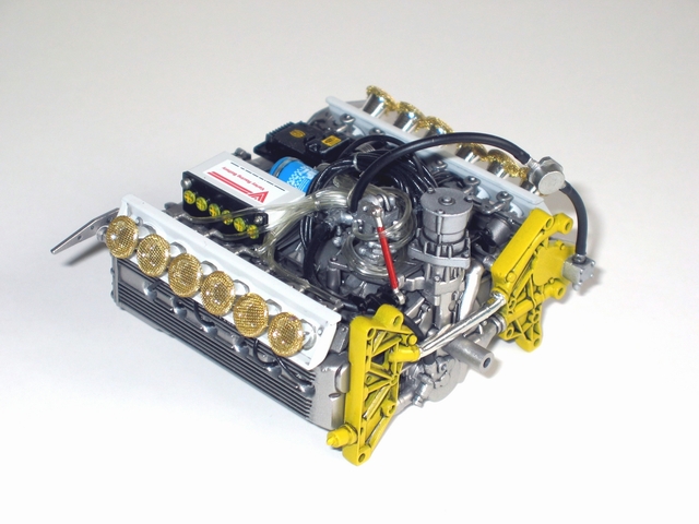 Ferrari Engine Block by Douglas K. L. Chan (Tamiya 1/12)