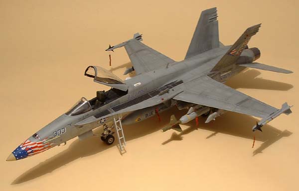 F/A-18C Hornet by Jakub Vilingr (Academy 1/32)