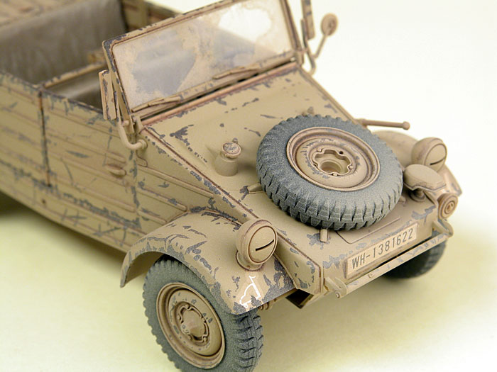 This Kubelwagen represents a vehicle in Italy This Kubelwagen represents a vehicle in Italy