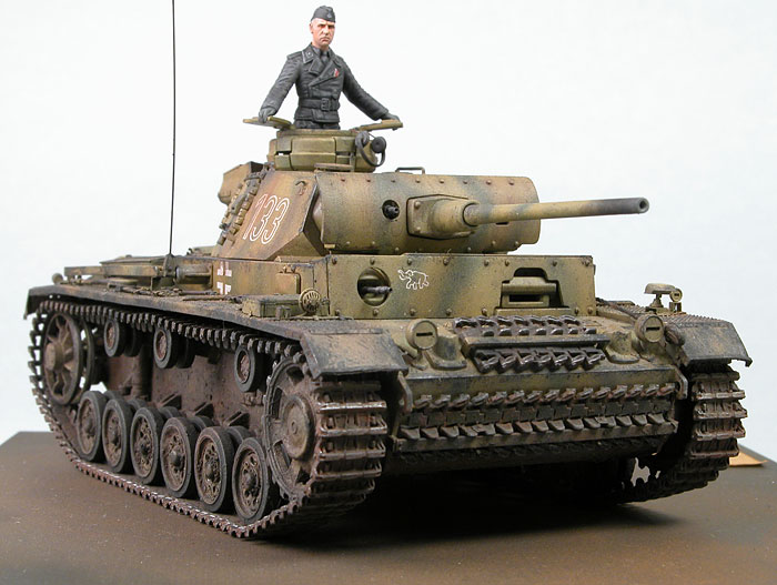 Tamiya 1/35 Panzerkampfwagen III Ausf.L WWII Tank Plastic Model Kit 5215